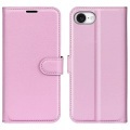 Cover-Discount - iPhone 16e Leder Etui Hülle, Rosa