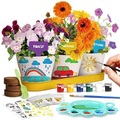 Malerei Garten Wachsende Set Pflanzen Bonsai-Pflanzen Wachsende Kinder Set Experimentierkasten Multicolor