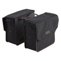 ELOPS, Doppel-fahrradtasche Gepäcktasche 500 2×20 L Schwarz Unisex Schwarz