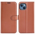 iPhone 14 - Leder Etui Hülle