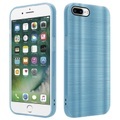 Hülle für Apple iPhone 7 PLUS 7S PLUS 8 PLUS im Brushed Design