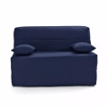 SO'HOME, SO'HOME - Steppbezug für Klappsofas, 140X190CM, Blau