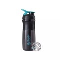 28oz / 820ml BlenderBottle SportMixer Flip, Black/Teal