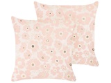 Kissen 2er Set aus Samtstoff Boho TRITELEIA Kissen 2er Set aus Samtstoff Boho TRITELEIA