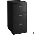 TecTake, Aktenschrank mit 3 Schubladen - schwarz