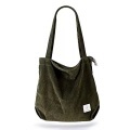 Kordel Tasche Umhängetasche Mit Reißverschluss, Große Shopper Tasche Tragetasche Handtasche Damen Multicolor ONE SIZE