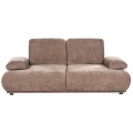 Beliani - 3 Sitzer Sofa aus Stoff Modern NACKA, One Size, Braun Bunt