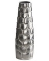 Beliani Blumenvase Aluminium silber 47 cm SUKHOTHAI Vase