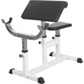 Gorilla sports, Bizeps Curlbank Unisex Weiss ONE SIZE