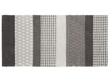 Beliani Teppich grau 80 x 150 cm Kurzflor ZEYNE