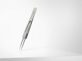 Rubis Pinzette, spitz, Inox