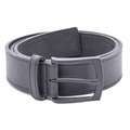 Gürtel, Matt, Leder Herren Schwarz Leicht 81cm