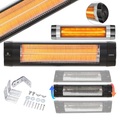 Arebos, Infrarot Heizstrahler Wärmestrahler Infrarotstrahler mit Fernbedienung Infrarot Heizstrahler Wärmestrahler Infrarotstrahler mit Fernbedienung