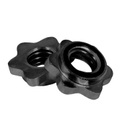 2 Sternverschlüsse Für 3031mm Hantelstangen (1 Paar) Unisex Schwarz ONE SIZE