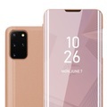 Hülle für Samsung Galaxy S21 PLUS Spiegel Standfunktion 360 Grad Schutz