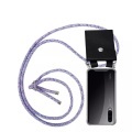Cadorabo Handy Kette für Huawei P30 in UNICORN - Silikon Necklace Umhänge Hülle mit Silber Ringen, Kordel Band Schnur und abnehmbarem Etui - Schutz...