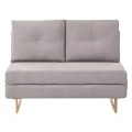 Beliani - 2 Sitzer Sofa aus Stoff JERSLEV, One Size, Braun Medium