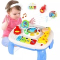 Activity-board - Spieltisch Kinderspielzeug Activity Center Baby Musikspielzeug, One Size, Multicolor