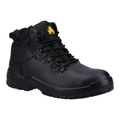 Sicherheitsschuhe 258, Leder Damen Schwarz 40.5