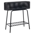 Beliani - Pflanzenständer aus Eisen Modern LINNAEA, One Size, Schwarz