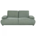 Beliani - 3 Sitzer Sofa aus Stoff Modern NACKA, One Size, Grün Bedruckt