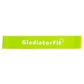 GladiatorFit Mini Widerstandsband 'Loops' aus Latex : Grün Fitnessband