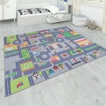 PACO HOME, Kinder Teppich Kinderzimmer Auto Spielteppich Unisex 300X400CM