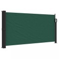 vidaXL, vidaXL Seitenmarkise Ausziehbar Dunkelgrün 100x300 cm