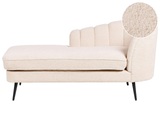 Chaiselongue aus Bouclé Glamourös ALLIER Chaiselongue aus Bouclé Glamourös ALLIER