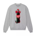 Coca-Cola - Sweatshirt Schleife, für Damen, Grau, Größe S