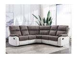 Vente-unique, Relaxsofa Ecksofa Microfaser Kunstleder TOLZANO Relaxsofa Ecksofa Microfaser Kunstleder TOLZANO