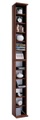 VCM, Holz CD DVD Stand Aufbewahrung Standregal Bücherregal Deko Regal Bigol Holz CD DVD Stand Aufbewahrung Standregal Bücherregal Deko Regal Bigol