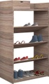 Holz Regal Dielenmöbel Schuhregal Schuhschrank Schublade 5 Fächer Fudal XL Holz Regal Dielenmöbel Schuhregal Schuhschrank Schublade 5 Fächer Fudal XL