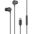 BigBen Connected - Kopfhörer USB-C mit Mikrofon, Schwarz, 17.5MM