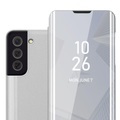 Hülle für Samsung Galaxy S22 PLUS Spiegel Standfunktion 360 Grad Schutz