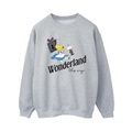 Alice Im Wunderland This Way Sweatshirt Damen Grau M