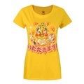 Chicadakimasu Tshirt Damen Gelb XXL