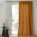 Vorhang Private Mit Faltenband Unisex Beige 140x220cm