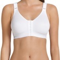 Frontline Open - Sport Bh Mit Vorderverschluss Damen Weiss A/100