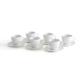 LA REDOUTE INTERIEURS, 6er-Set Kaffeetassen und Untertassen Jewely 6er-Set Kaffeetassen und Untertassen Jewely