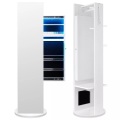 Northix, Northix - 360° Drehbarer Schmuckschrank mit Spiegel & LED-Leuchten Freistehender Spiegelschrank, One Size