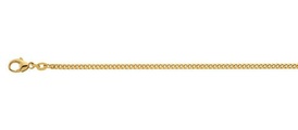 Bracelet Panzer Gelbgold 750, 2.4mm, 19cm Damen Gelbgold 19cm
