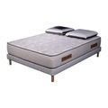 Set Cosmos White | 140x190 | 2 Kissen Visco 60x60 | Memory | 28cm | Boxspring Polster Unisex Weiss 90X190CM