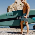 Seashey Badeshorts Herren Türkisblau M