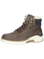 Mustang Shoes Schnürboots, mit zwei Reissverschlüssen