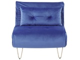 Schlafcouch aus Samtstoff Glamourös VESTFOLD Schlafcouch aus Samtstoff Glamourös VESTFOLD