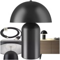 TecTake, Tectake - Kleine Retro-Tischlampe Kade, dimmbar, 40W, Schwarz