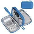 Kabeltasche, Elektronik Tasche Organizer, Kabel Organizer Kabeltasche Elektronik Zubehör Organizer Tasche Universal Tasche Für Zubehör Unisex Blau 12