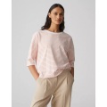 OPUS - Streifenshirt Seifen preppy gerader Schnitt, für Damen, Orange, Größe S