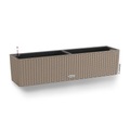 Lechuza - Blumenkästen mit Integriertem Bewässerungssystem Balconera Cottage 80 - Sandbraun